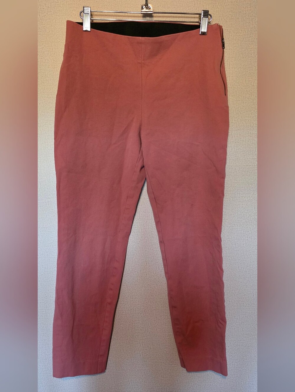 a new day Slim Straight Chinos in Dusty Rose